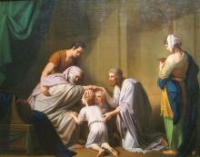 Иаков благословляет детей Иосифа